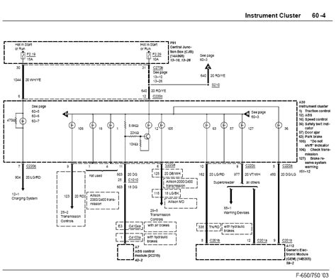 2007 Ford F650 Brake Wiring Diagram
